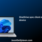 OneDrive sync client on a Shared device