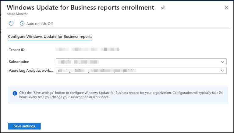 Enable Windows Update For Business Reports - Just About The Modern ...