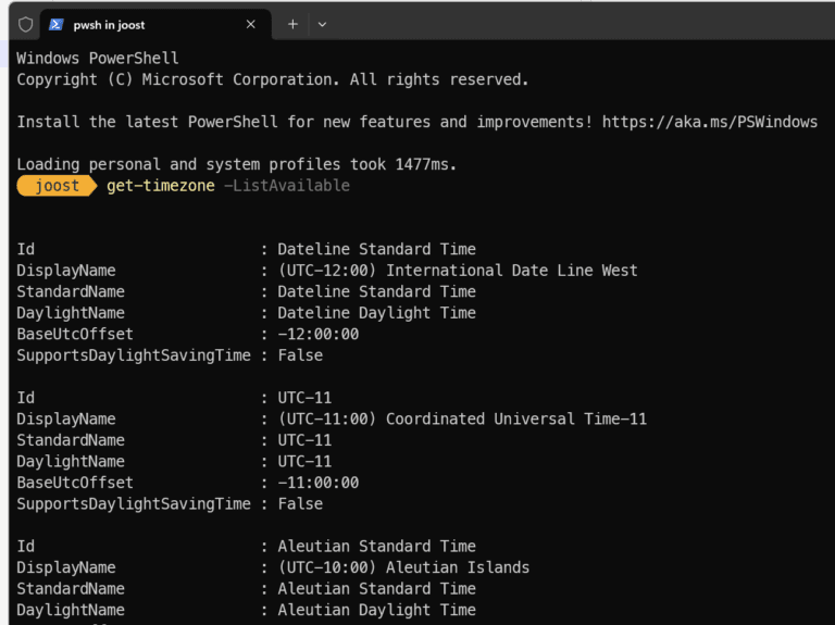 Configuring Time Zones for Windows 365 Cloud PC