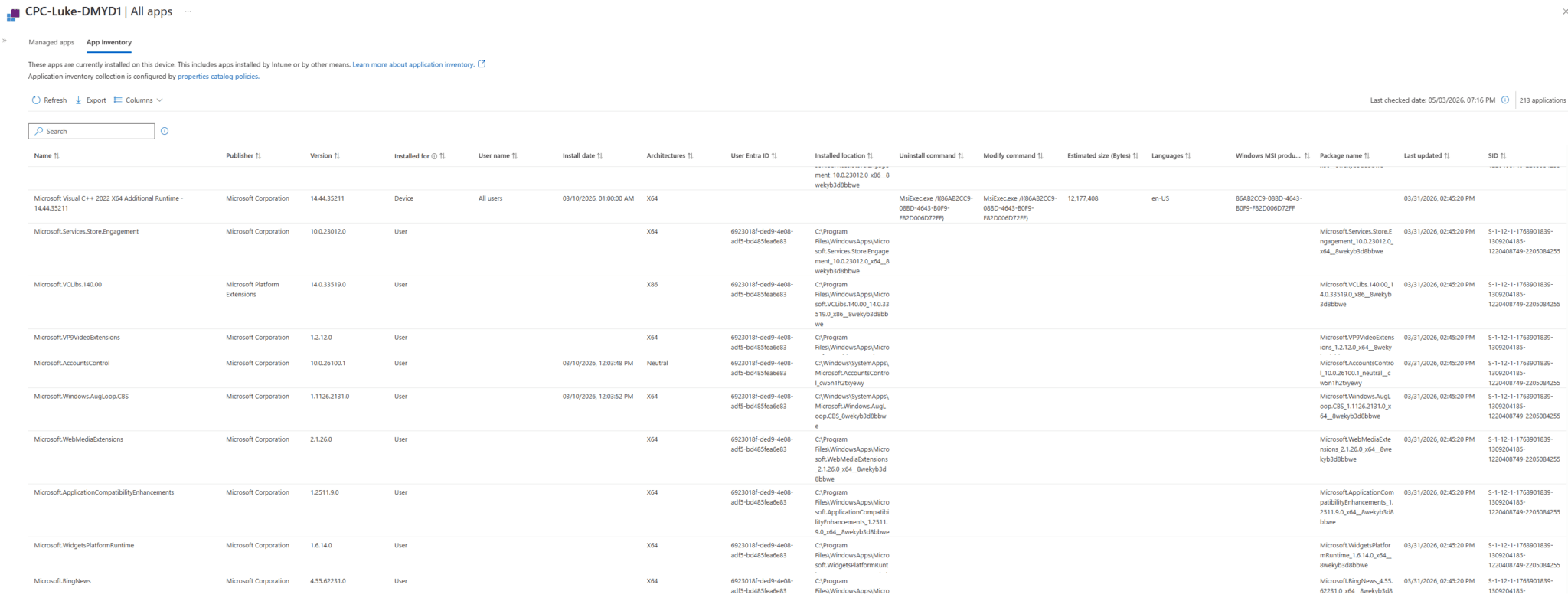 App Inventory in Intune just got a serious Upgrade - Just about the ...